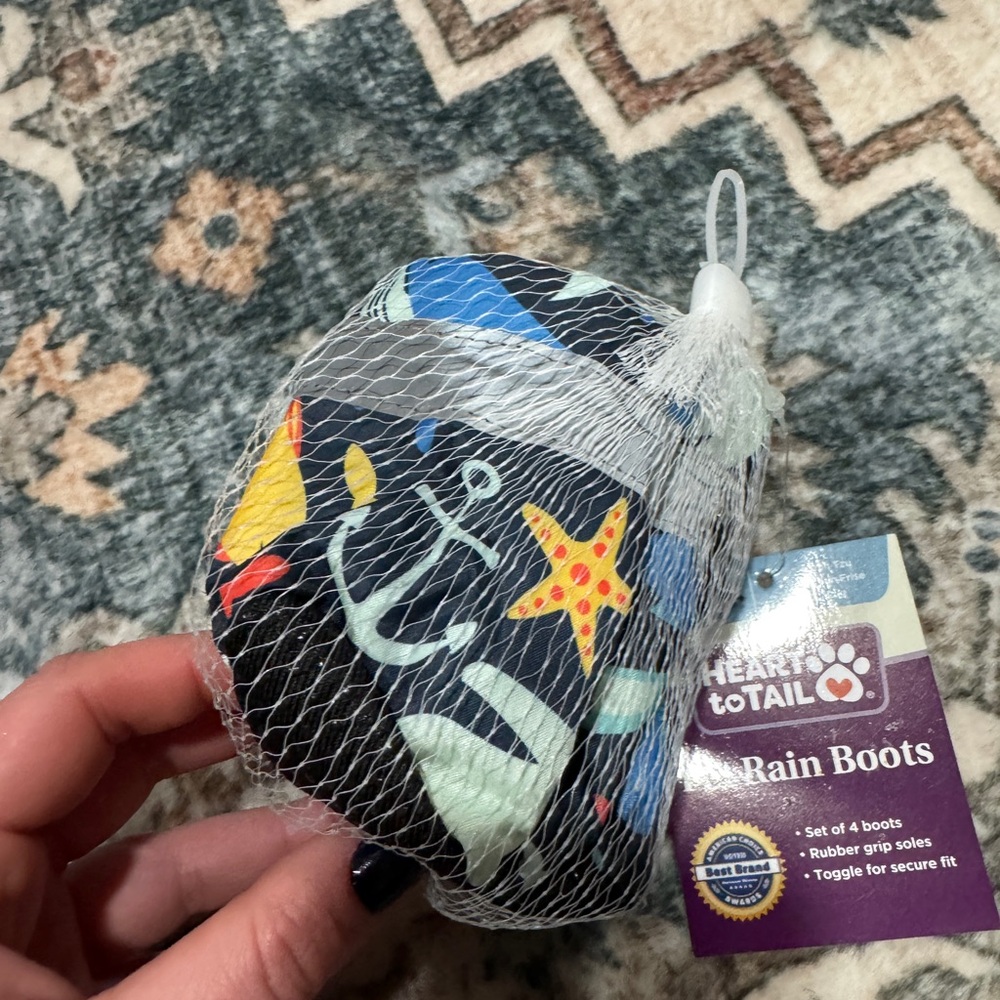 Dog pet rain boots new